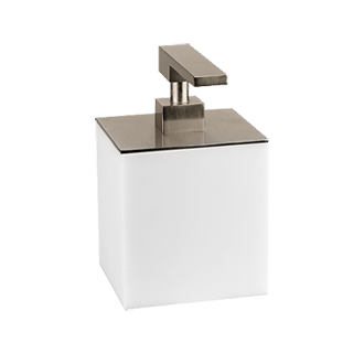 Dispenser with White Glass