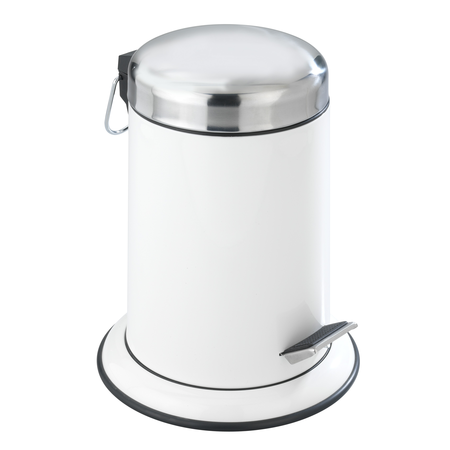 Cosmetic Pedal Bin Retoro White 