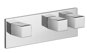 Valve Module For Wall Mounting, With 2 Valves, With Diverter