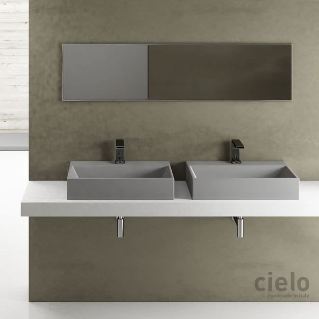 Rectangular 60 Washbasin Colored Brina