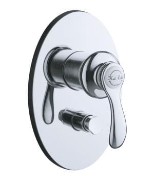 Fairfax Recessed Bath and Shower Faucet Trim With Lever Handle and Diverter Button