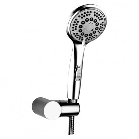 5 Flow Hand Shower(Abs) With On Off Fiunction With Tube And Hook