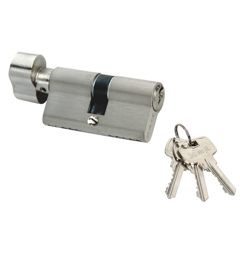 PC2 Cylinder – One side key/One Side Knob