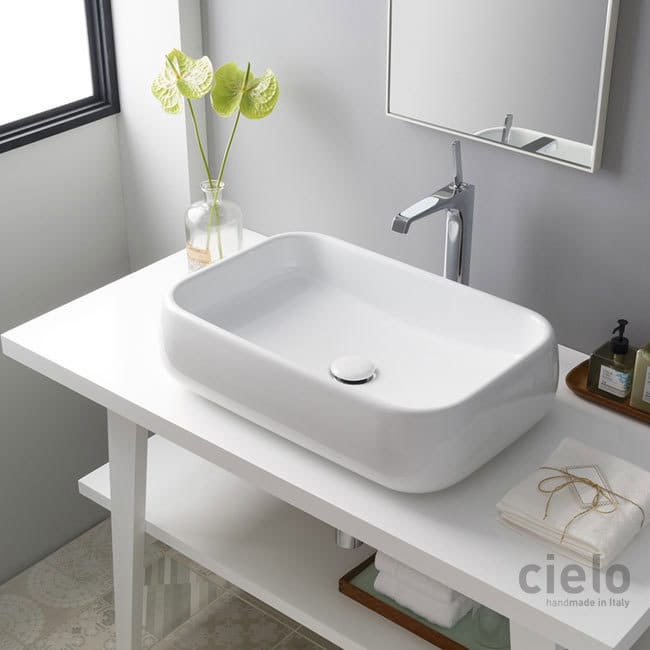 On Top Washbasin 60 White