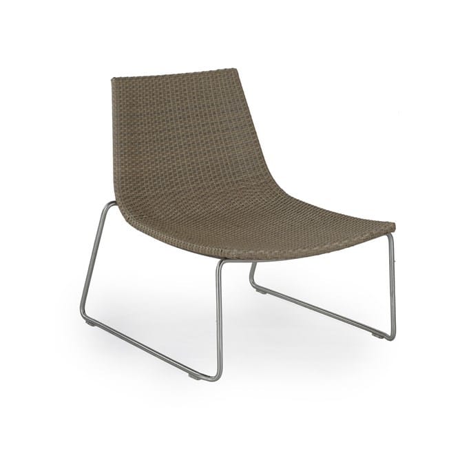 All Weather Wicker Chair: Silk Grey