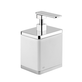 Standing Soap Dispenser Holder White