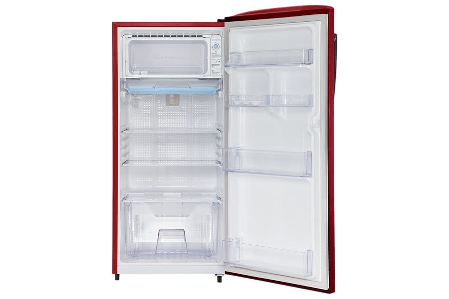 1 Door with Tempered Glass Shelf, 230 L