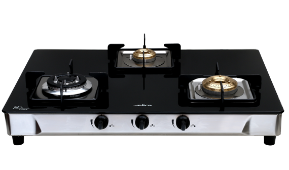 Fusion 369 SP S Black Glass Cook Top