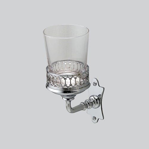 Glass Cup Tooth-Brush Holder