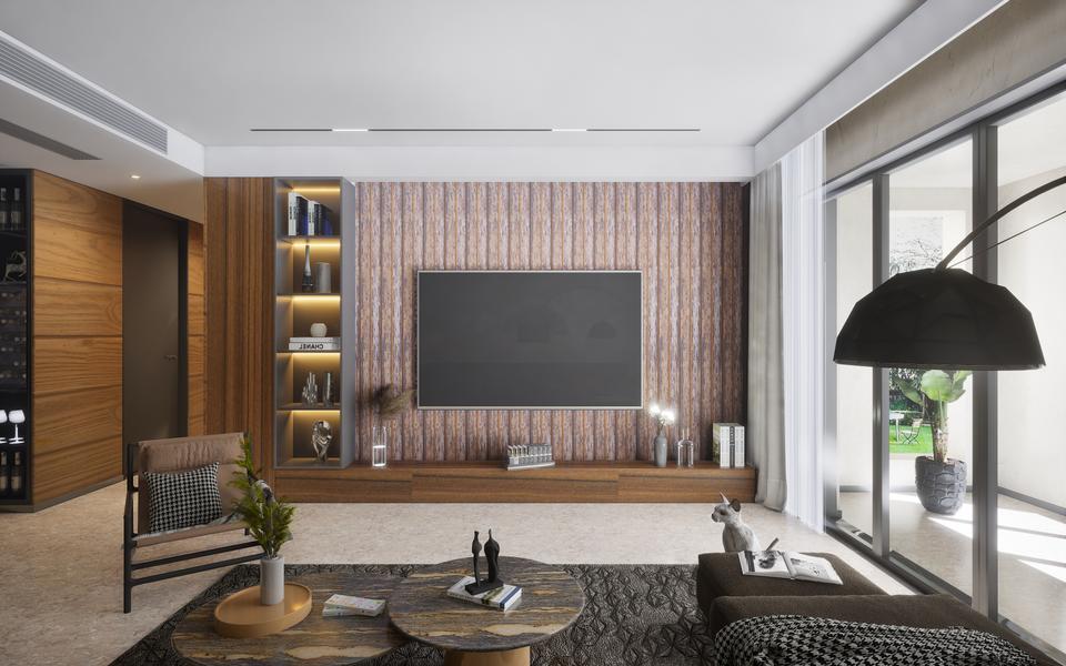 5330 Classic Walnut 8 ft x 4 ft Wood Grain Finish Laminate - 0.8 mm
