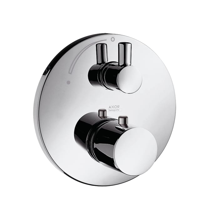 Thermostatic Mixer for Concealed Installation with Shut-Off Valve