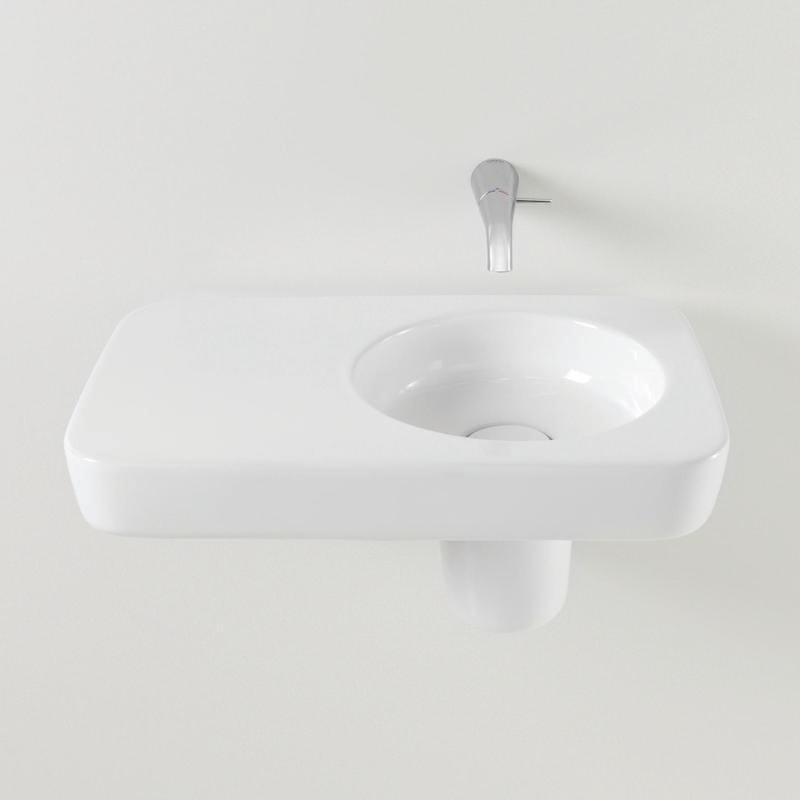 Caroma Marc Newson Wall Basin Left Hand Shelf