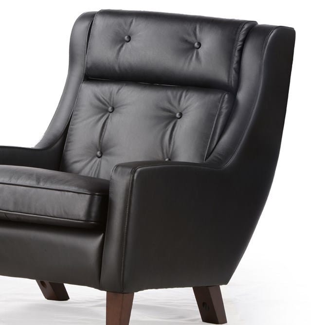 Yoko Armchair In Classic Liquorice