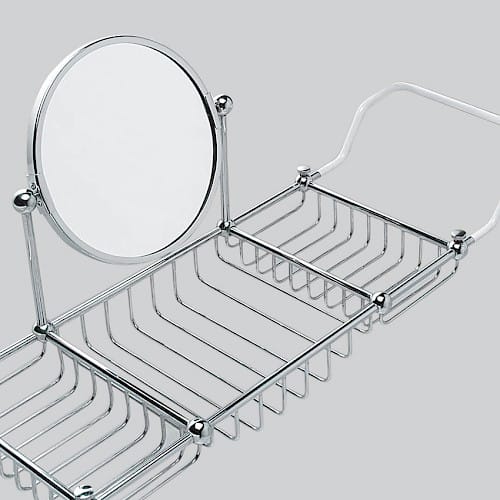 Bathtub Rack with Mirror