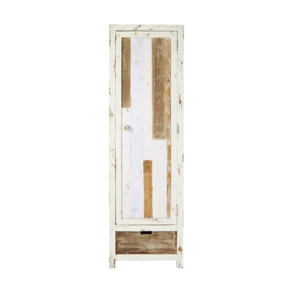 Solid Wood Two Tone Adhoc Wardrobe India