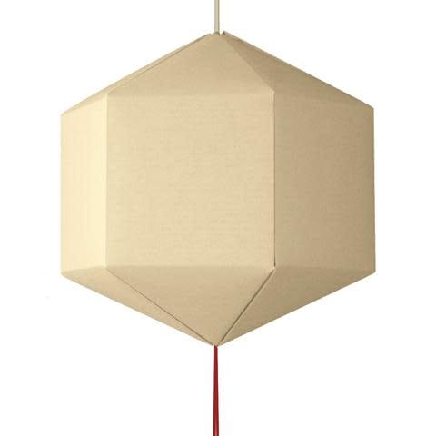 Nest Texture Beige Paper Lantern