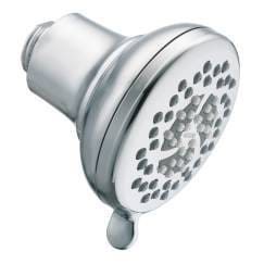 Chrome Three-Function 3.5 Diameter Spray Head Standard Showerhead