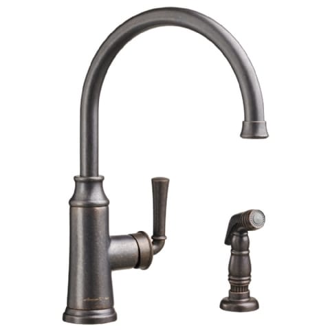 Portsmouth 1-Handle High-Arc Kitchen Faucet with Side Spray