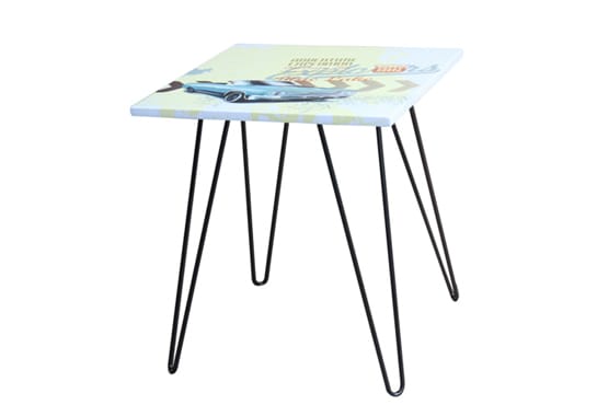 Solio square corner table 