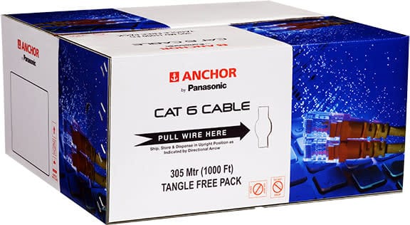 UTP 4 Pair CAT 6 LAN Cable