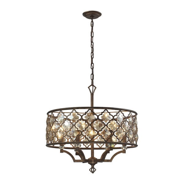 Armand Vintage 6 Light Chandelier