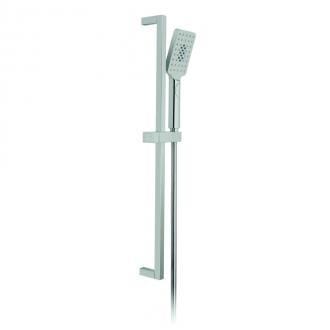 Nebula Square Multi-Function Slide Rail Shower Kit With Smooth Hose