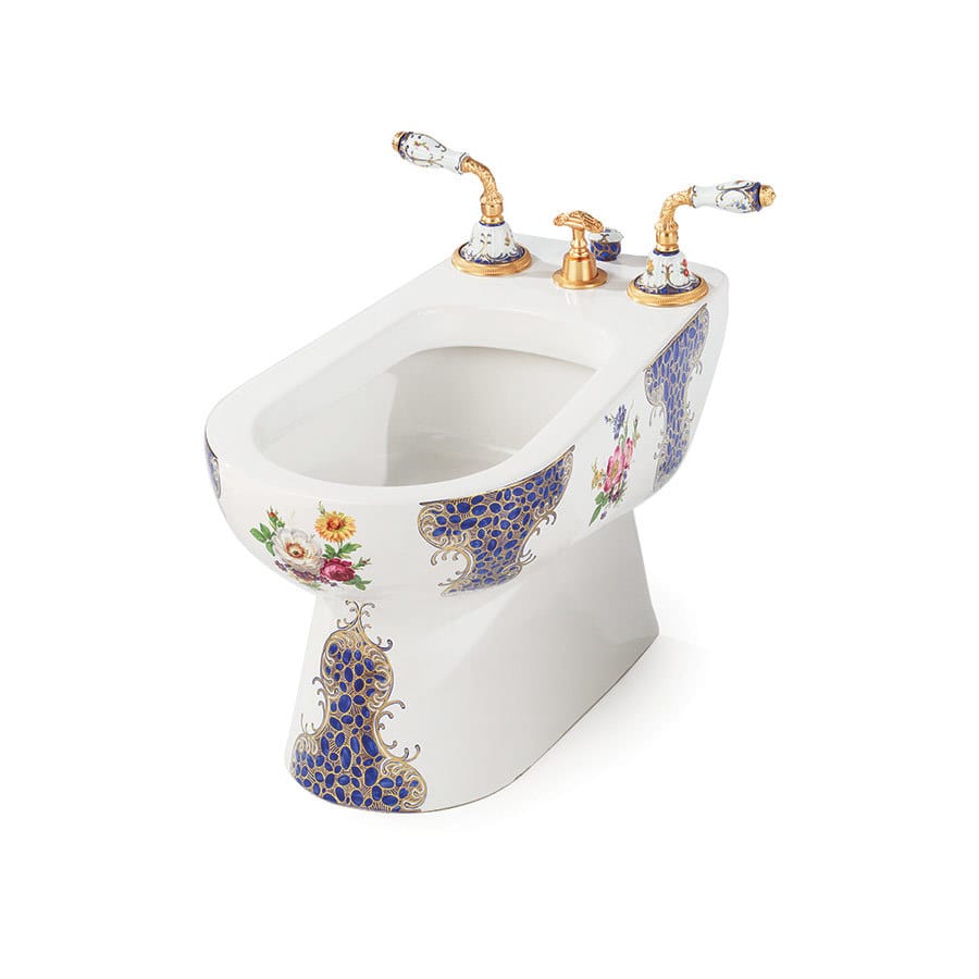 Hand Painted Bidet