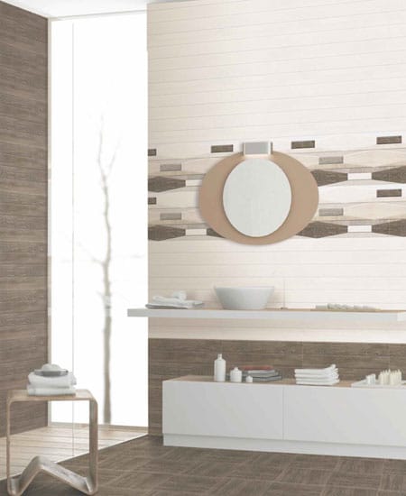 Luna Wenge Designer Wall Tiles