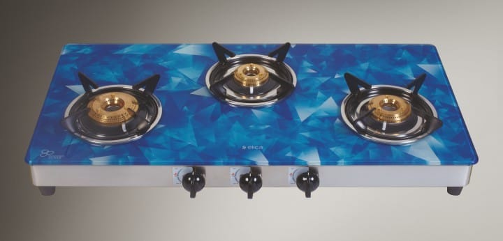 773 Ct Verto S S with Digital Blue Glass Hob