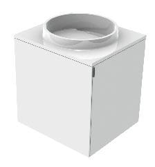 Guests Vanity Unit (mineral composite) - 450 mm