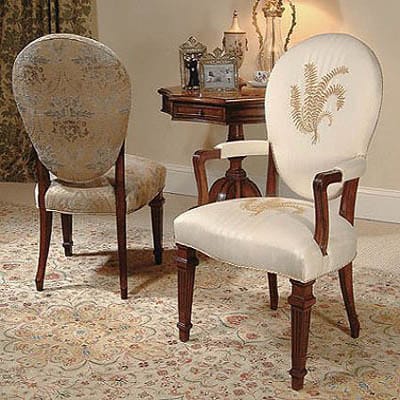 Cameo Back Arm Chair