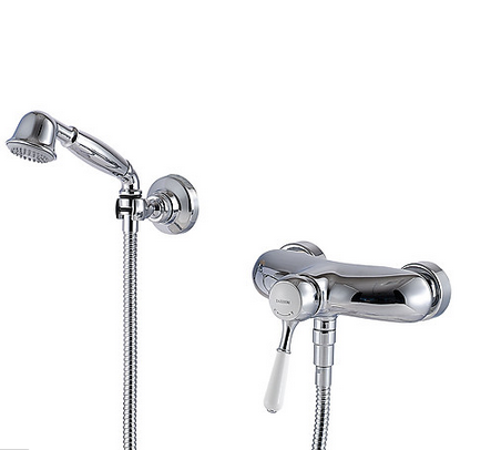 External Shower Single Lever Mixer - Lower Exit