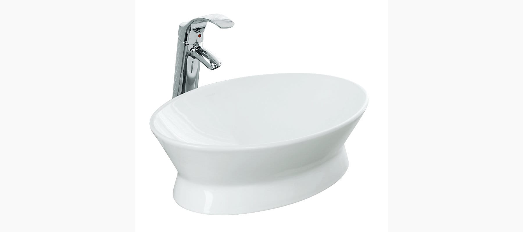 Aquarelle Vessel Lavatory Without Faucet Hole 