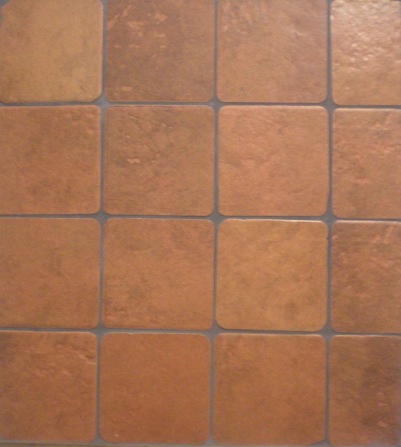 Terracotta Flooring Square with round Corner