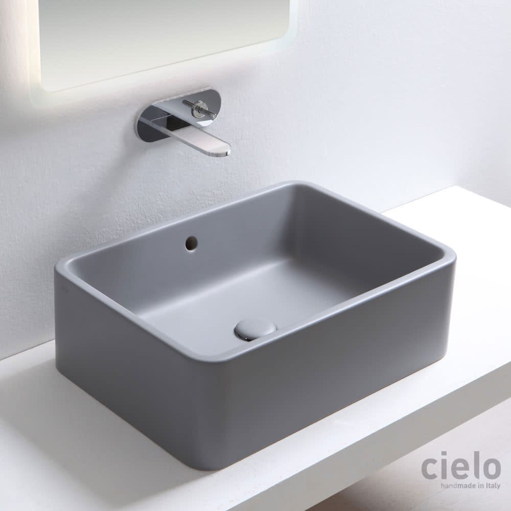 Rectangular On Top Washbasin 60 Colored Brina