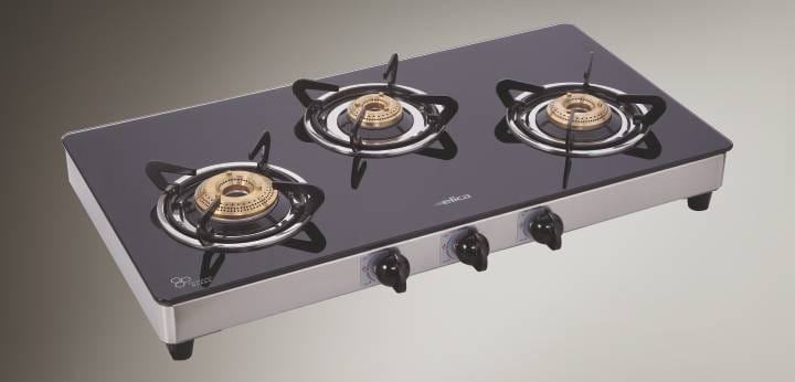 773 CT Vetro SS with Metalic Copper Glass Hob