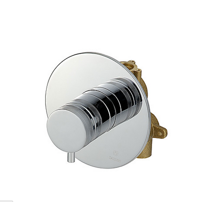 Cancealed Thermostatic Mixer - One way - Complete