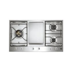 90 3 Segment 3 Burner Gas/Griddle Hob