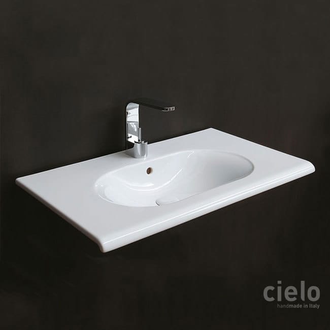 Wall Hung Washbasin 100 White