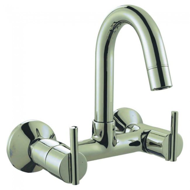 Sink Mixer with Swivel Spout W/M 