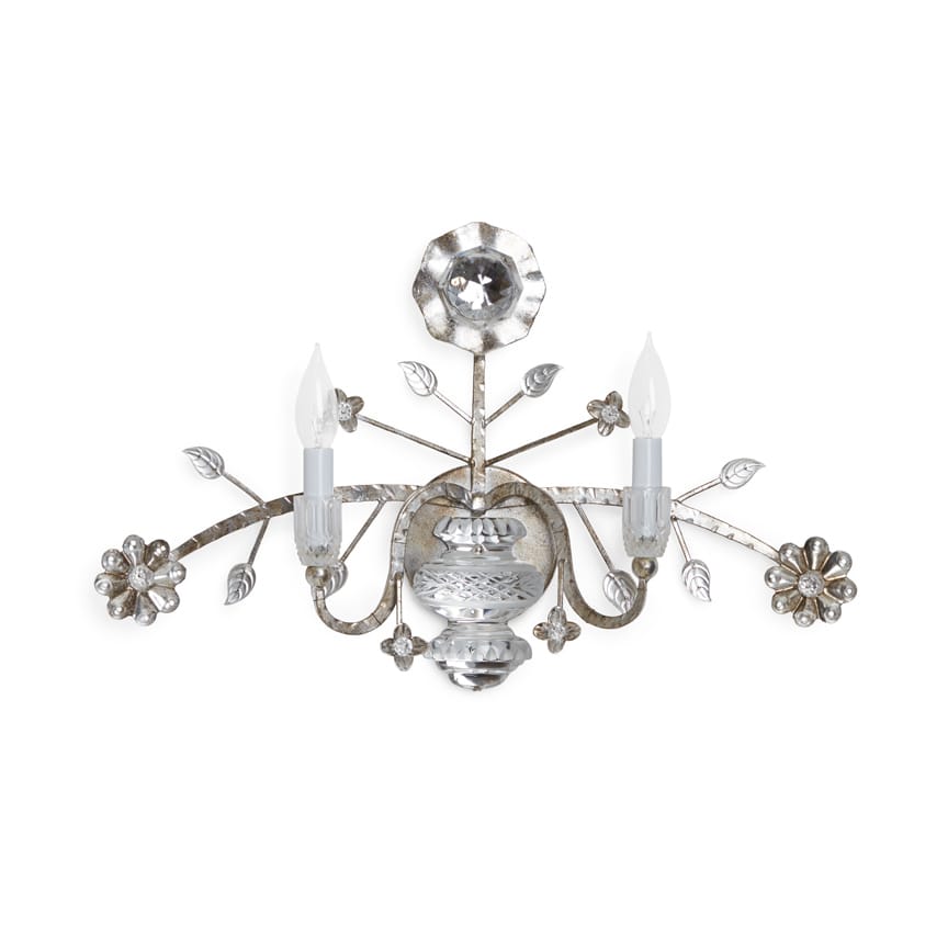  Crystal Sunflower Sconce