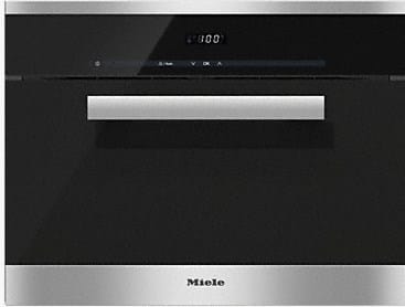 Built-In Steam Oven With Discreet Display And Integrated Sensors For Easy Operation