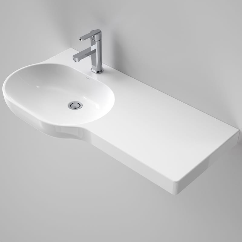 Opal 920 Wall Basin - Right Hand Shelf