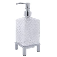 Crystal Floor Liquid Soap Dispenser 