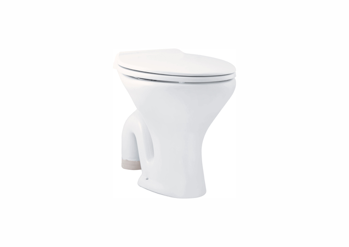 PETITE European Water Closet IN TRENDY TAUPE COLOUR