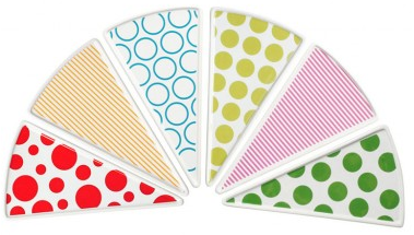 Cake Plates Dots & Stripes