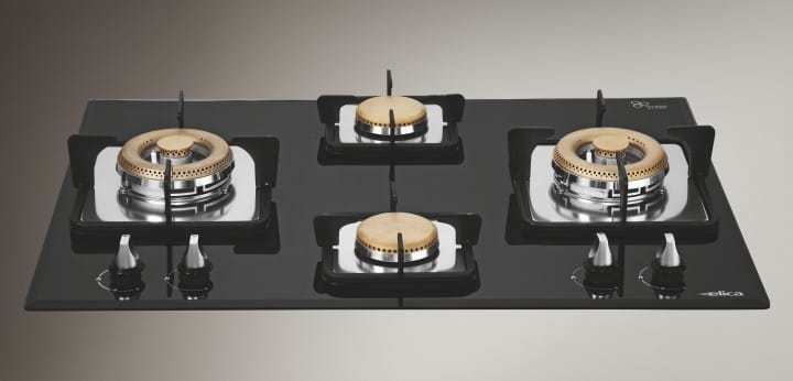 Multi Flame Control Built In Hob With Brass Burners MFC 4 B 70 DX - N