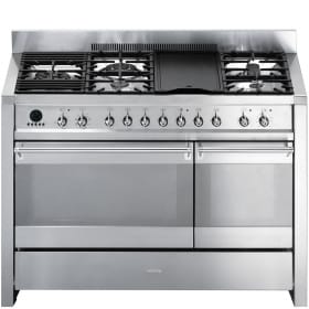 A3XU6 Cooker, 120x60 Cm, Opera, Stainless Steel, Gas Hobs, Energy Rating Bb