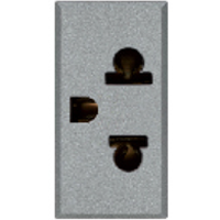 2 Pin Euroamerican Socket-Allumia