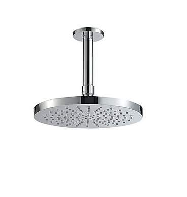 Ceiling-mounted shower head L 105mm with antimescale showerhead (ABS) Diam. 200mm ECO AIR